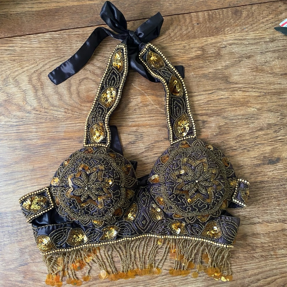 Beautiful one of a kind Halter Top! Hand Made!